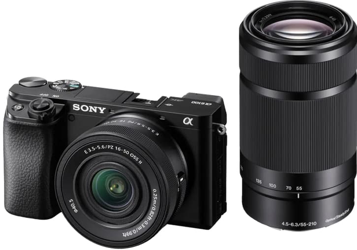 SONY Alpha 6100 + 16-50mm PZ OSS II + 55-210mm