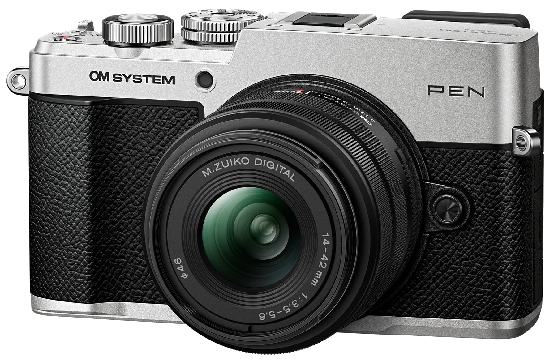 OM SYSTEM Pen +14-42mm f/3.5-5.6 III Plata