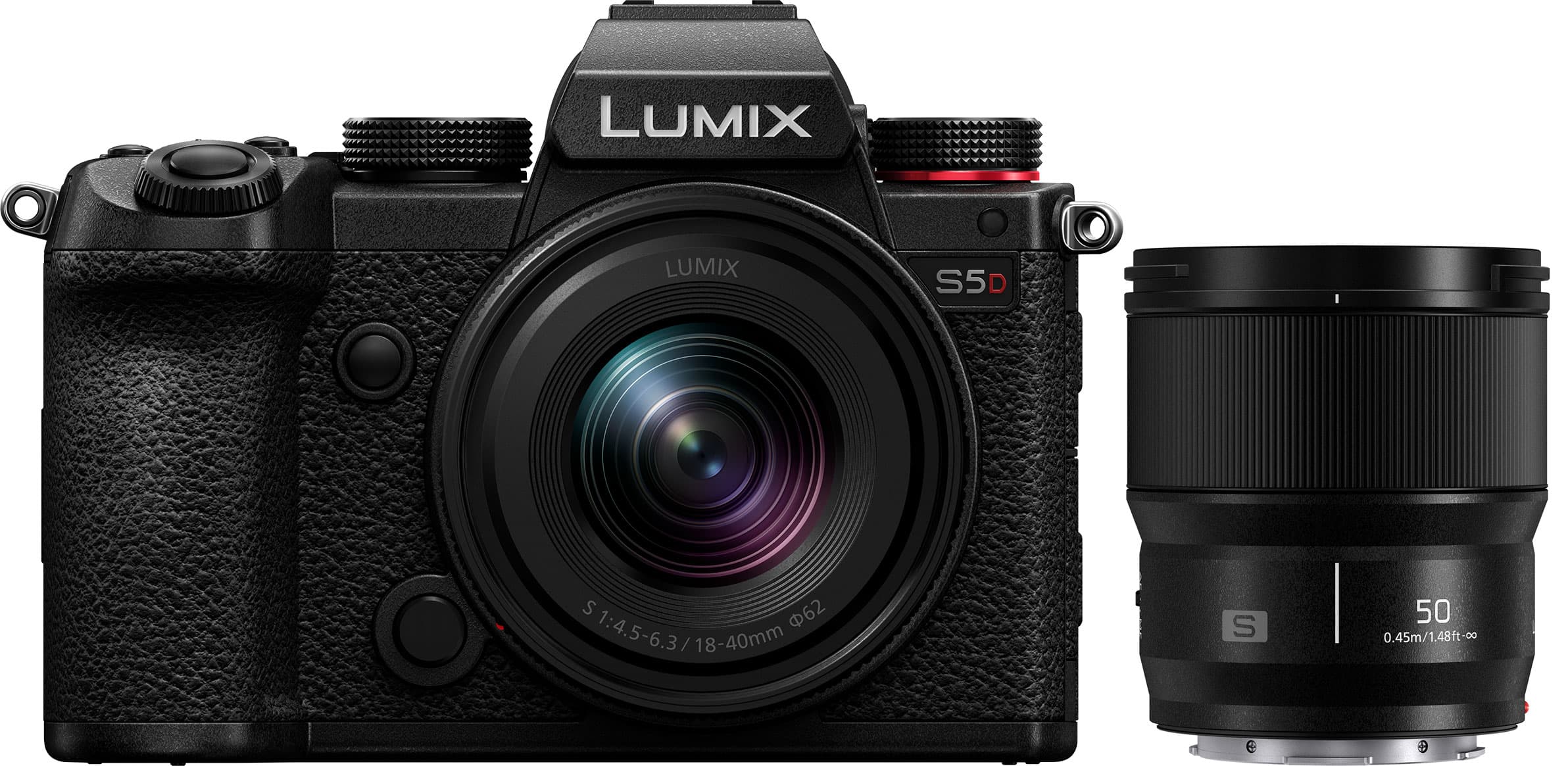 PANASONIC Lumix S5D + 18-40mm + 50mm