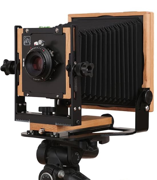 INTREPID Cámara de Gran Formato 4×5 Edition Hardwood Nogal