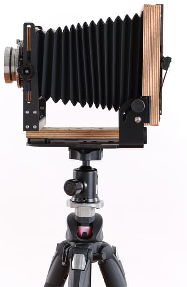 INTREPID Cámara de Gran Formato 4X5 Fuelle Negro