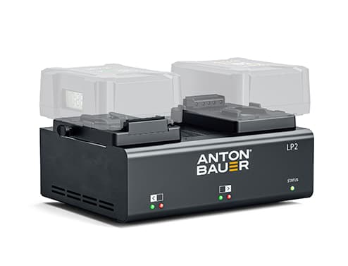 ANTON BAUER Cargador de batería LP2 V-mount