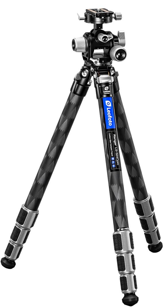 LEOFOTO Trípode LS-324C Pro + Rótula LH-40R
