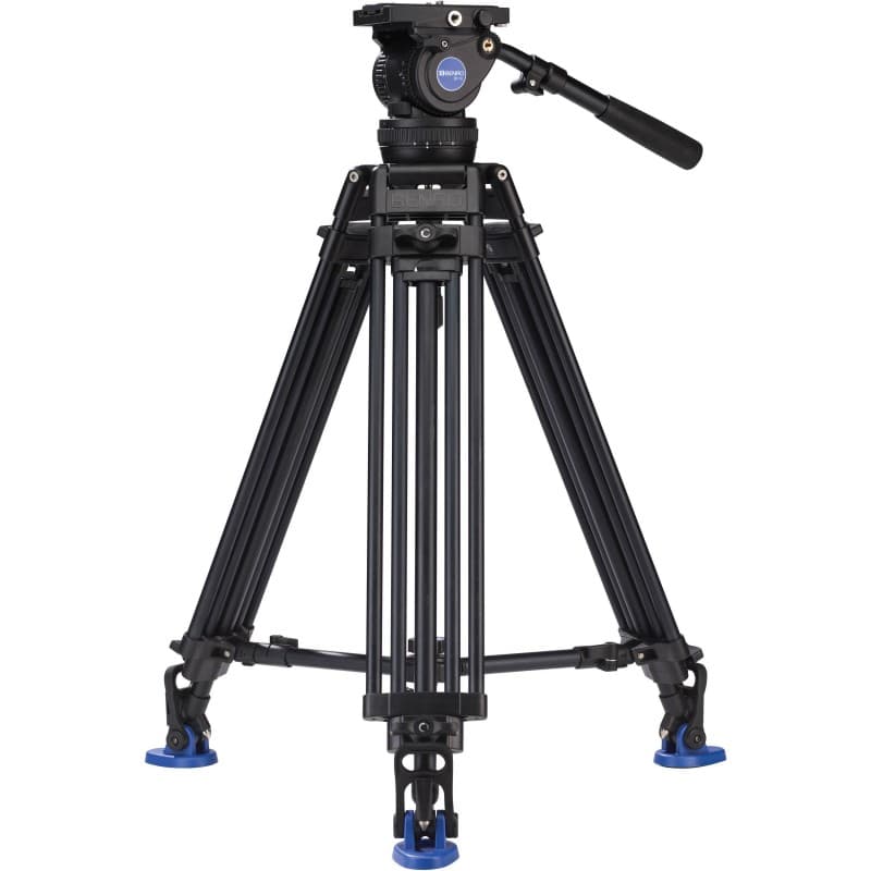 BENRO Kit trípode de vídeo BV10 de doble pata
