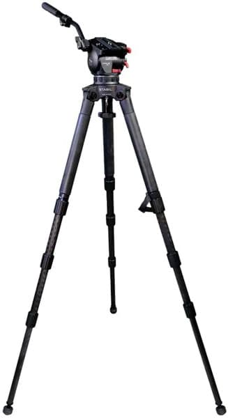 CARTONI Rótula fluida FOCUS 10 con trípode Stabilo