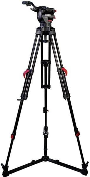 CARTONI Rótula fluida FOCUS 10 con sistema de trípode RLG