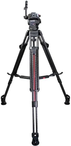 CARTONI Rótula fluida FOCUS 8 con trípode de doble extensión C