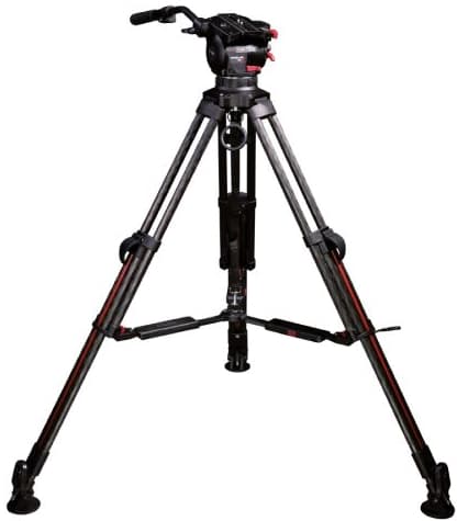 CARTONI Rótula FOCUS 10 + trípode de doble extensión SDS de carbono