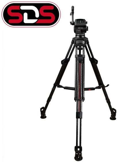 CARTONI Rótula FOCUS 12 + trípode de doble extensión SDS de carbono