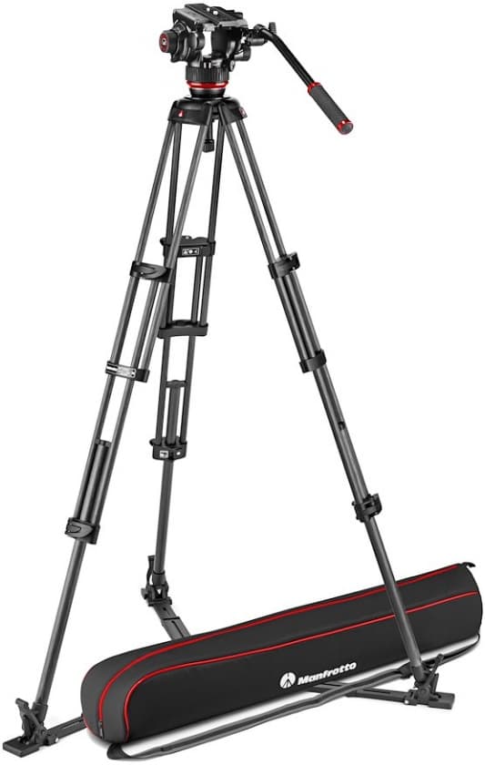 MANFROTTO 504X Trípode con rótula fluida de vídeo