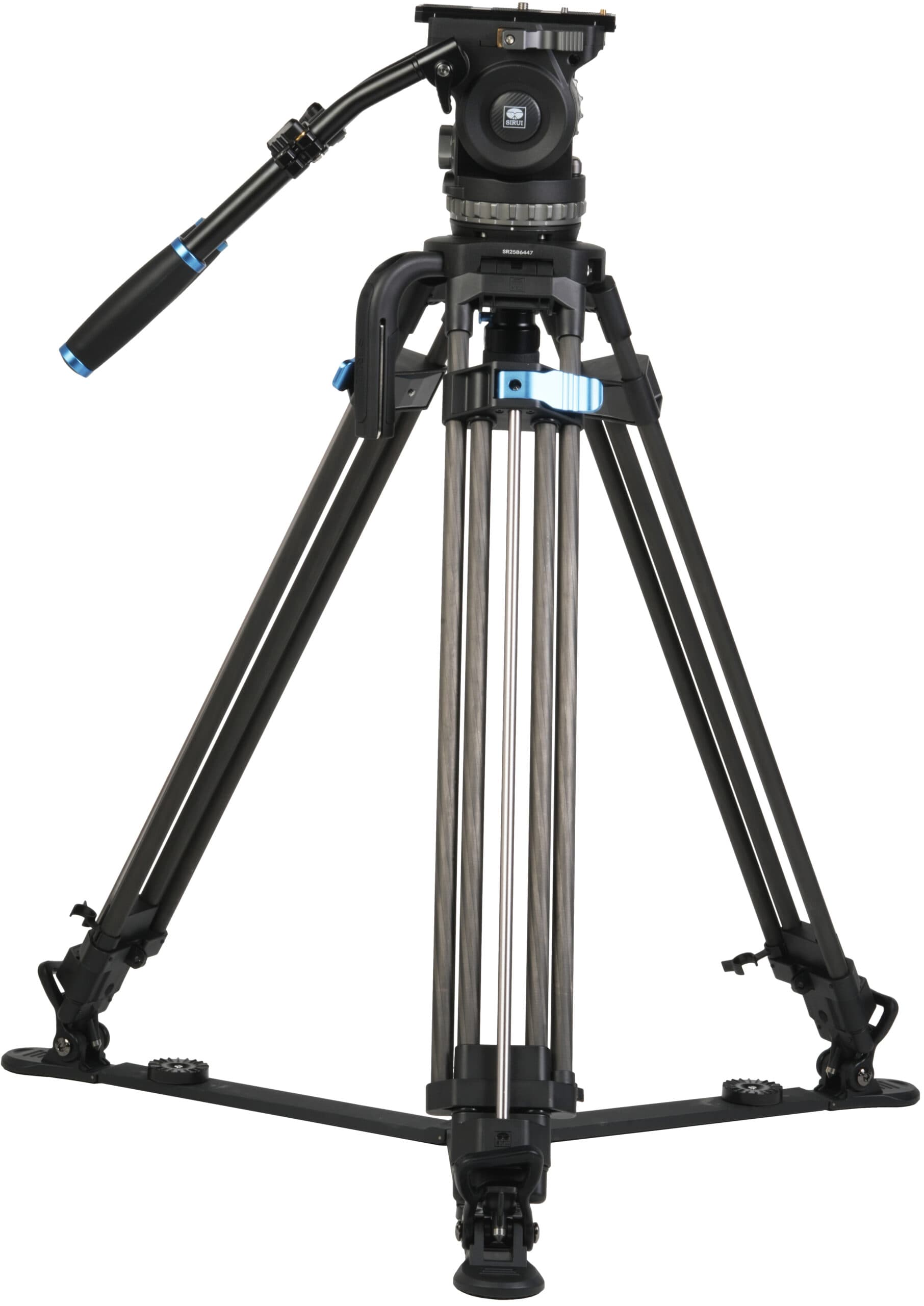 SIRUI SQ100+VHS18 Kit Trípode con Media Bola de 100mm de Carbono