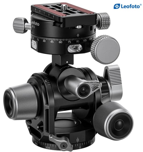 LEOFOTO Rótula G4 Pro con Adaptador GR-3
