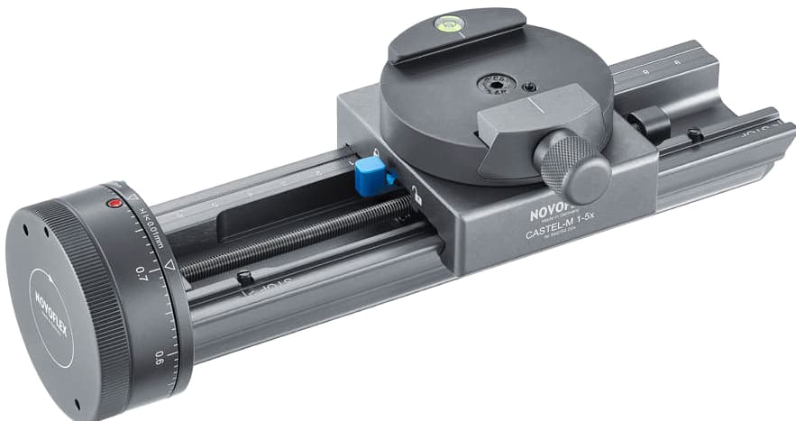 NOVOFLEX Carro de enfoque CASTEL-M