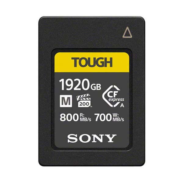 SONY Tarjeta Cfexpress Tough 1920GB R800/W700Mb/s Tipo A