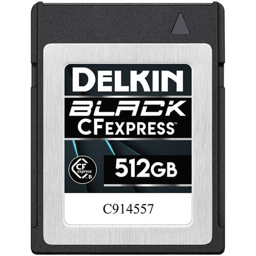 DELKIN DEVICES Tarjeta Cfexpress 512GB Black Tipo B