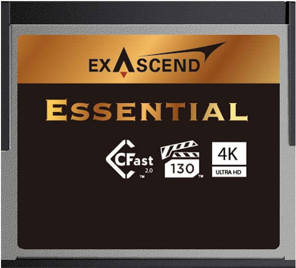 EXASCEND Tarjeta CFast 2.0 1TB R550/W530 Essential Serie