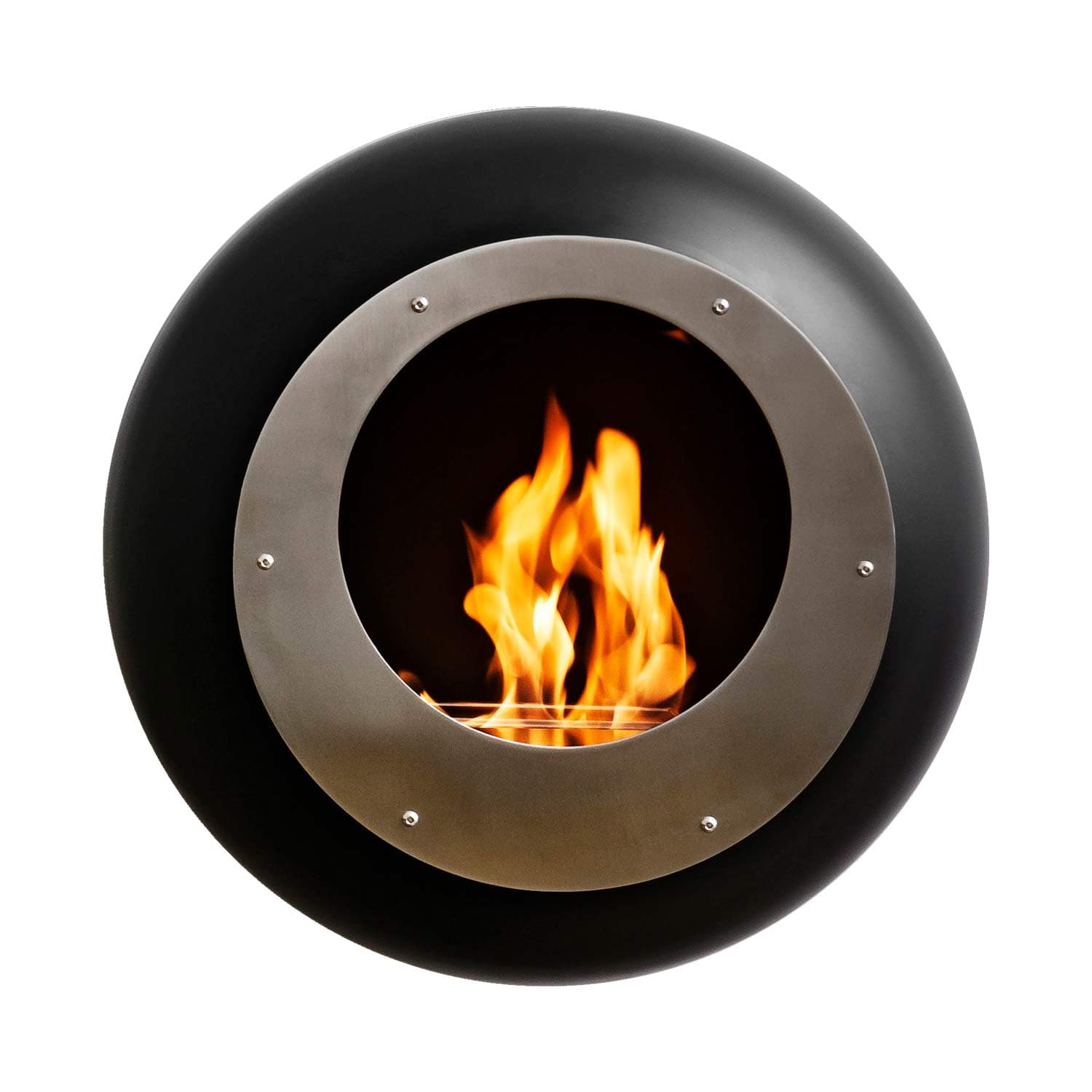 Chimenea de pared redonda Cocoon Fires Vellum