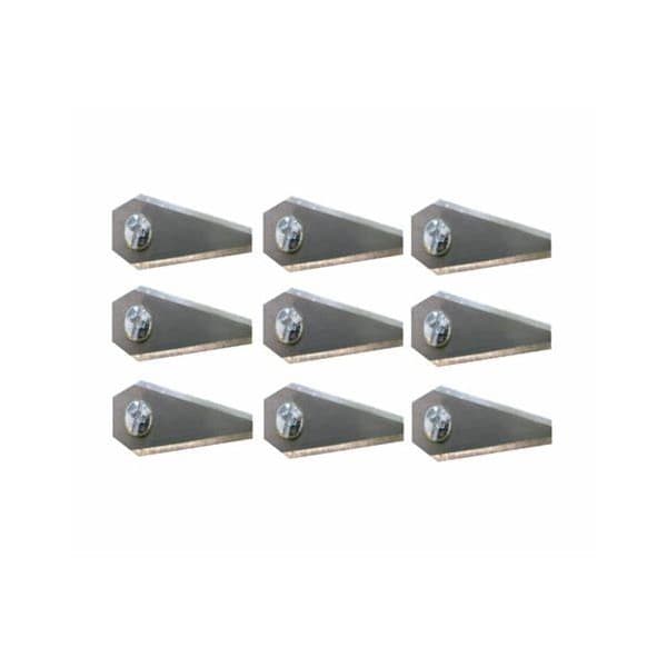 Cuchillas X9 compatibles para robot cortacésped