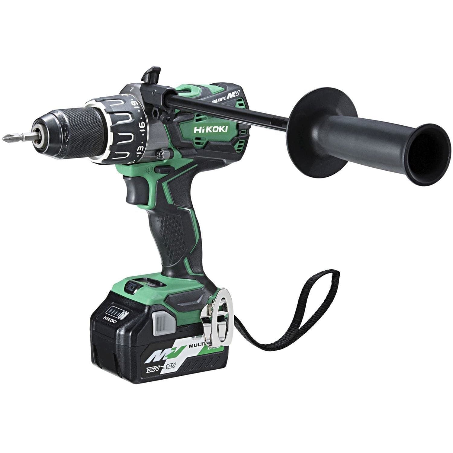 Hikoki Multivolt Akku Bohrmaschine DS36DAWRZ + 2 Akkus