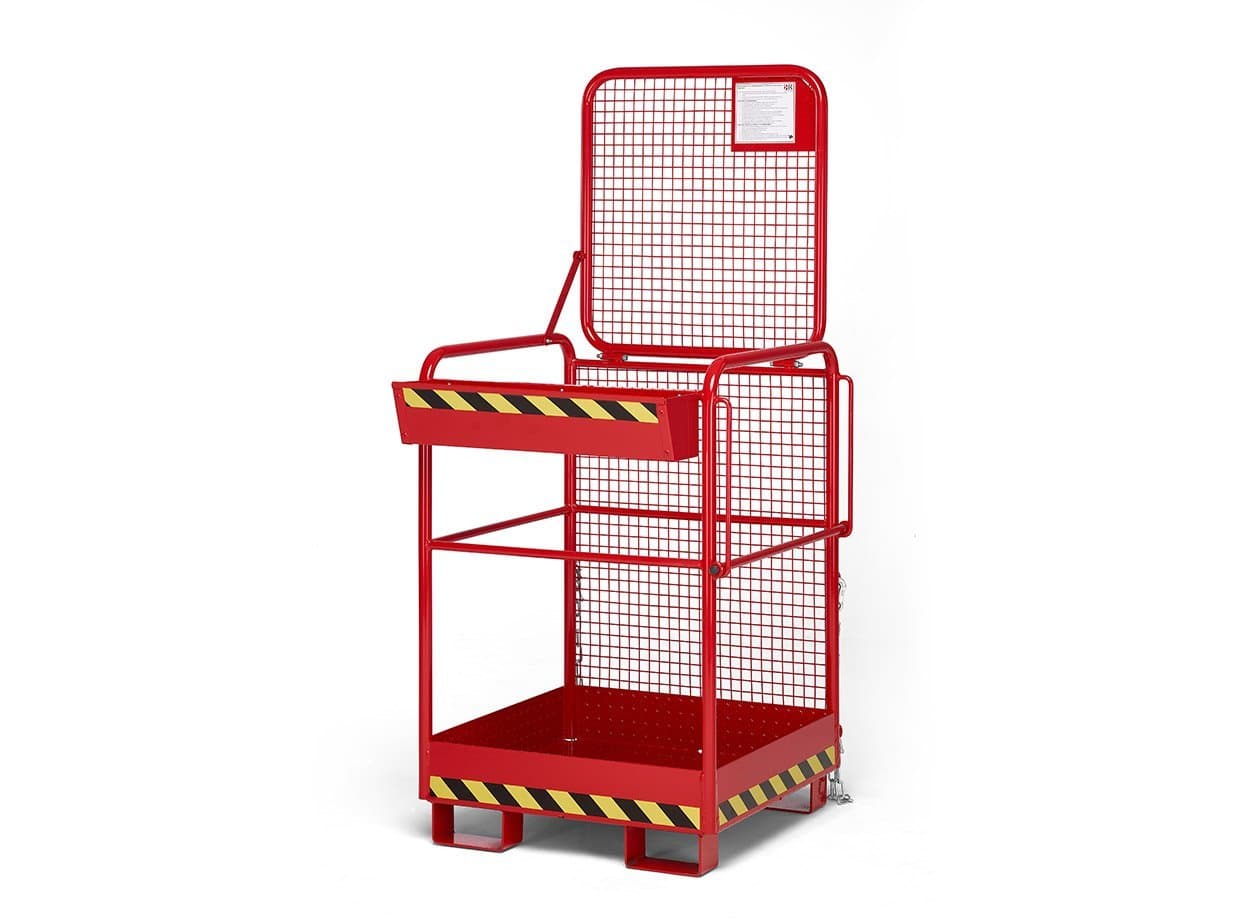 Hanse Lifter RR Arbeitskorb Typ RAK-ONE, RAL 3000 Feuerrot