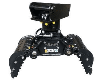HÄNER HSG2.4 – Sortiergreifer – Bagger 2–4 t