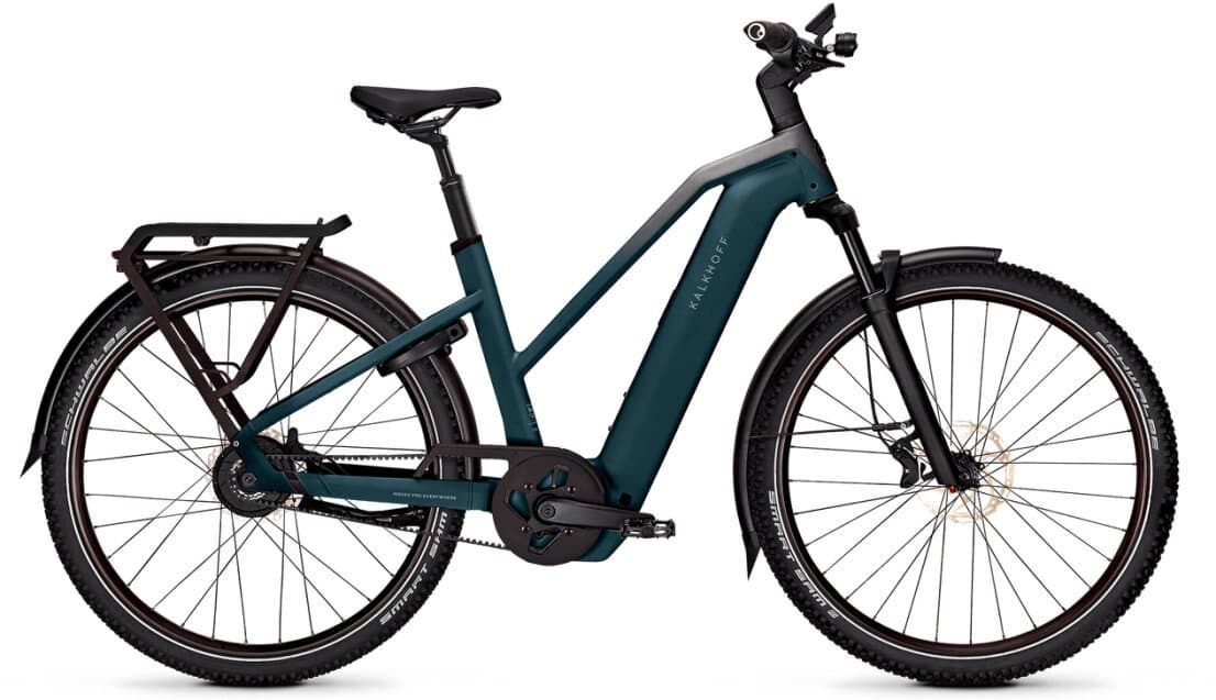 Kalkhoff Entice 5+ Advance Belt 2025 Woman 2025 green