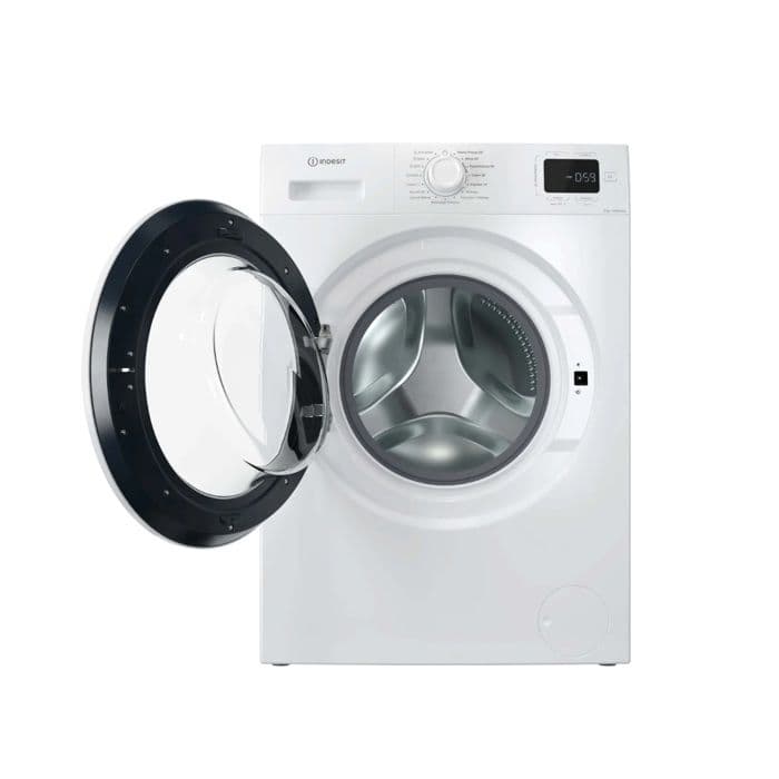 Lave-linge hublot Indesit IM642MYTIMEFR - blanc - 6kg - 1200 trs/min - Classe B - Moteur induction