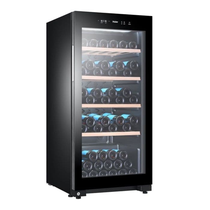 Cave à vin - HIAER - WS105GA - Noir - 1 porte - Verre traité anti UV