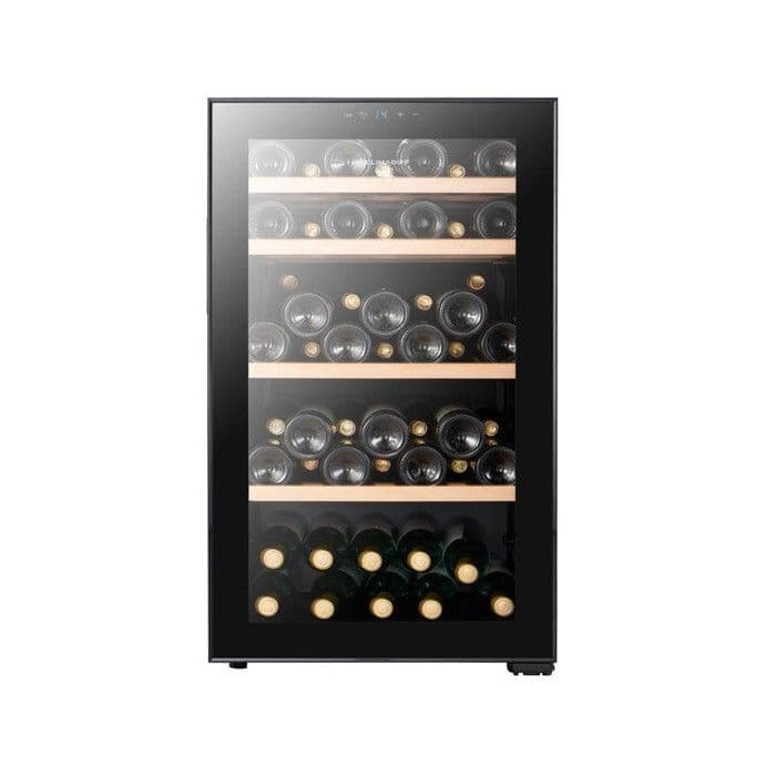 Cave à vin CEPAGE52F – 52 bouteilles – 1 zone réglable 5-20 °C – Design élégant – Compatible Vinotag