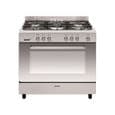 Cuisinière e-Cooker 90 x 60 cm inox - Four gaz catalyse 109 L - Gril él GLEM - GE960CMIX2