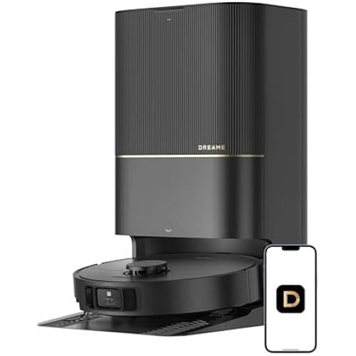 Aspirateur robot laveur Dreame X40 Ultra Complete Noir 12 000 Pa, 6400 mAh, vidage auto 3,2 L