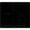 Table de cuisson induction - SAUTER - SPI6467B - 3 foyers - 60 cm - Commandes tactiles