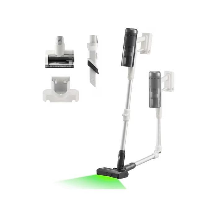 Roborock H60 Pro Aspirateur Balai sans Fil, 170AW, 80 Min d’Autonomie, Tube Flexible 90°, Détection Poussière LED
