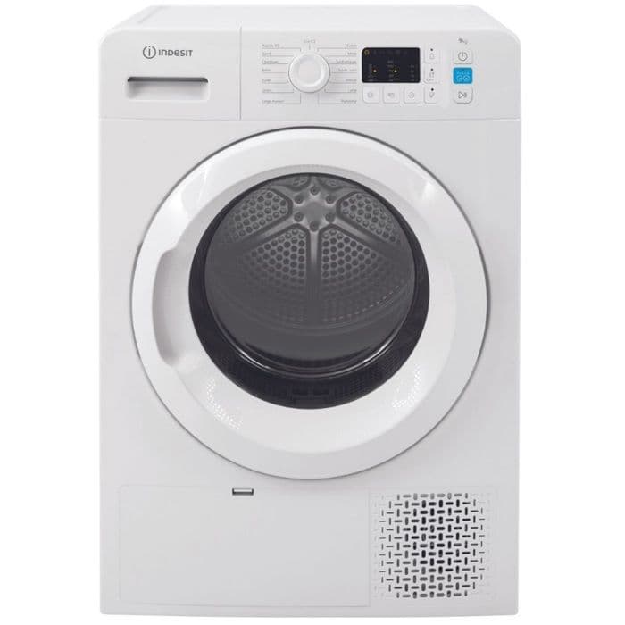 Sèche-linge - Indesit - YTNM1091FR - 9 Kg - Pompe à chaleur A+ - Départ différé
