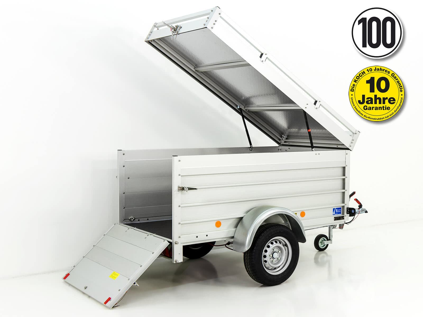 Deckelanhänger 125x250cm Höhe: 95cm 750kg | Typ U4 - Neu