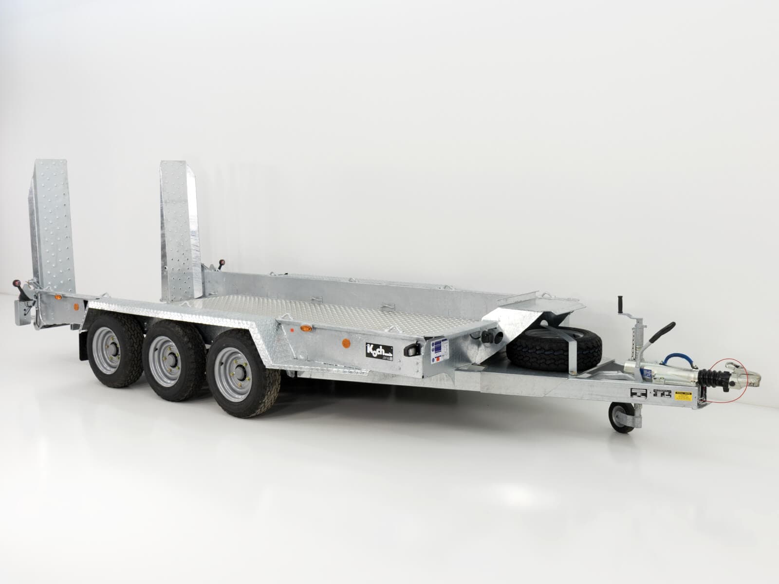 Ifor Williams Baumaschinenanhänger GH146 184x419cm 3,5t | Einzelrampen | Aluboden | 3 Achsen - Neu