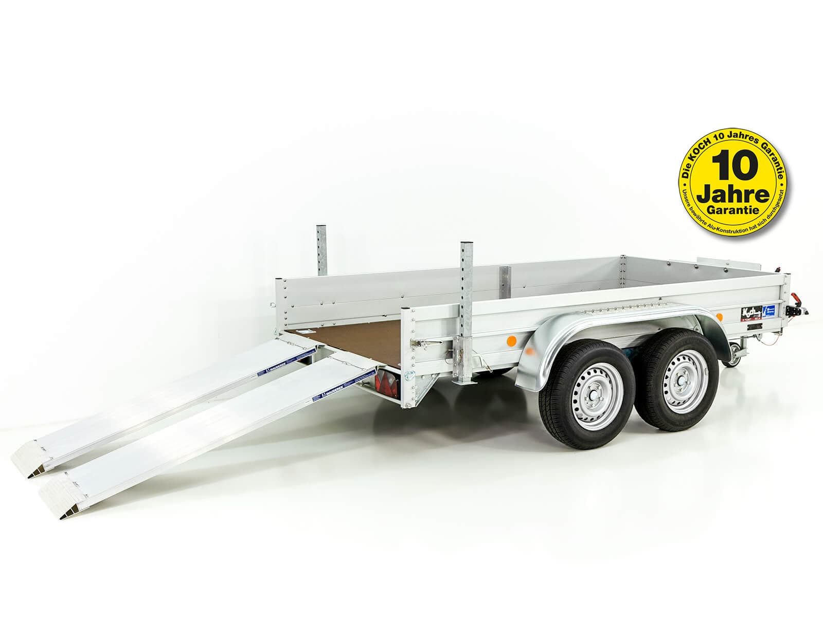 Tandemanhänger Bagger 150x300cm 2600kg | Typ 7.26-Neu