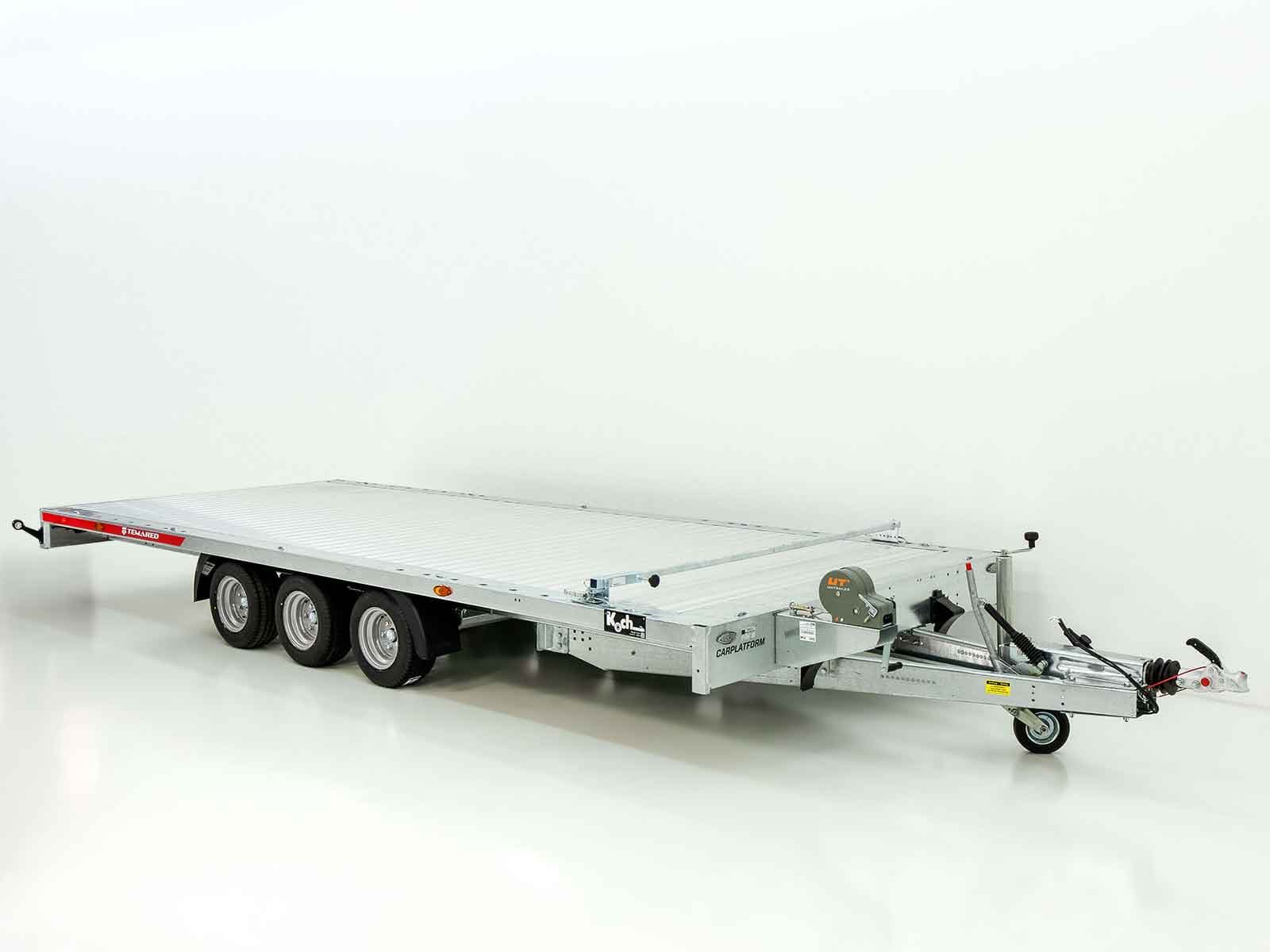 Temared Autotrailer CARLU 6021-S Aluboden 215x600cm 3,5t - Neu