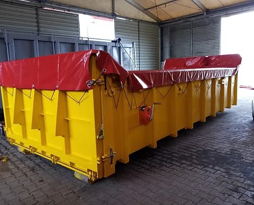 Roll-Off-Container mit Pendelklappe (21 m³) - Neu