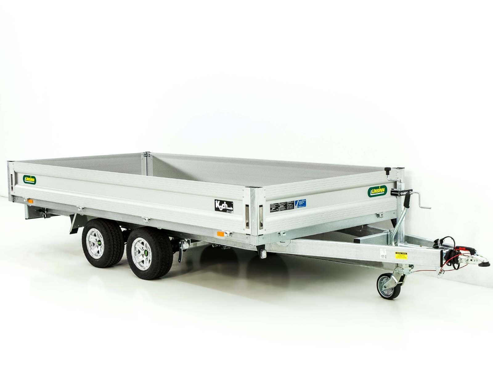 Unsinn Hochlader Anhänger UHL 175×366 cm | 2,6t | 10 Zoll - Neu