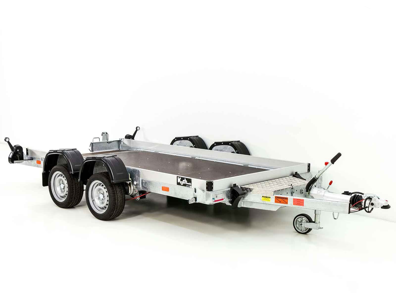 Vezeko Absenkanhänger Tandem 162×345 cm 3,5 t | E-Pumpe-Neu