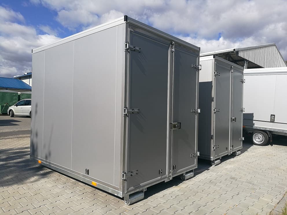Vezeko Sandwichkoffer Aufbau 260x176x200 cm für KONOS | Hakengerät - Neu