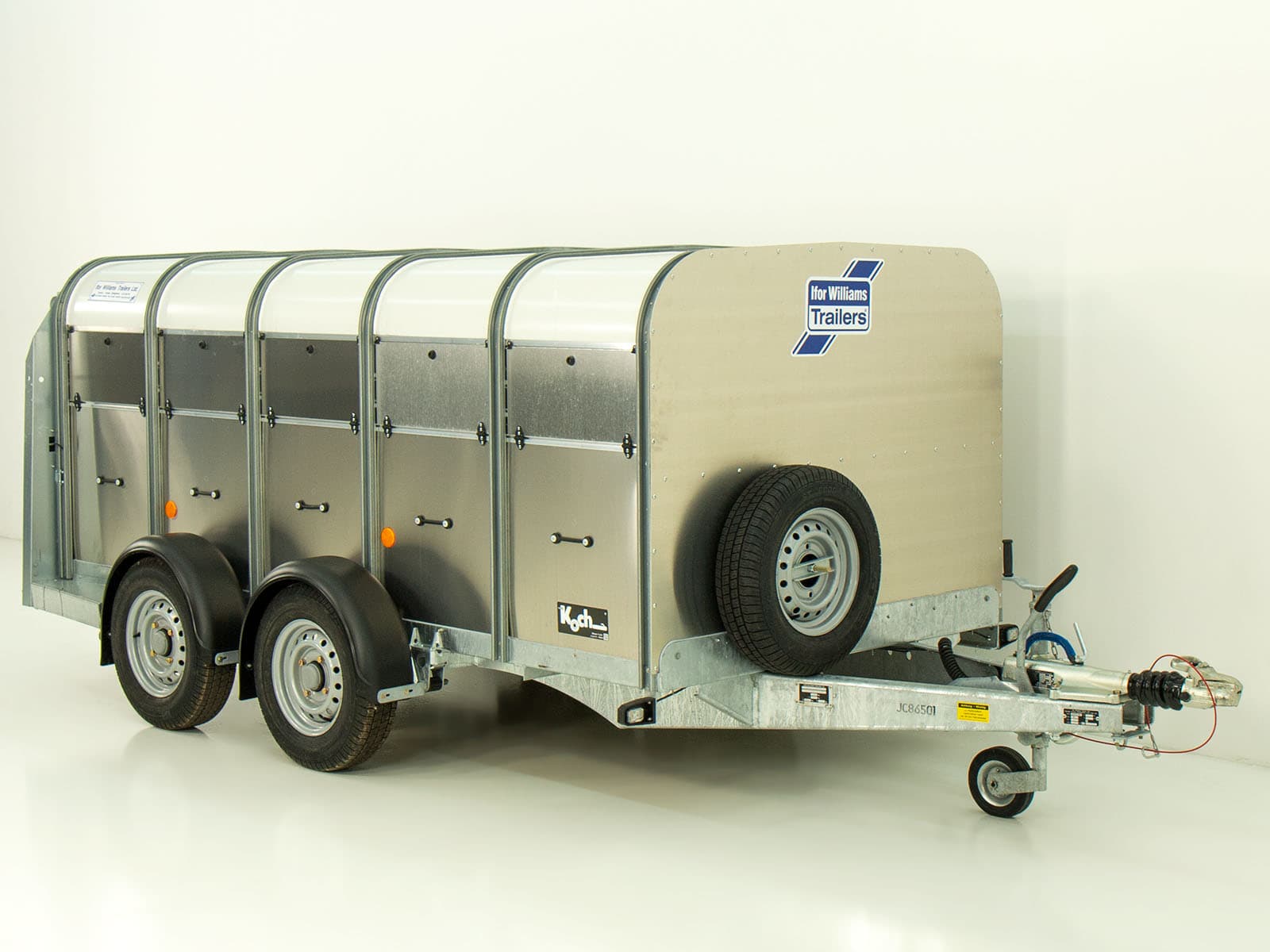Ifor Williams Viehanhänger TA5 10×4 156×311 cm Höhe: 120 cm | 2,7t-Neu