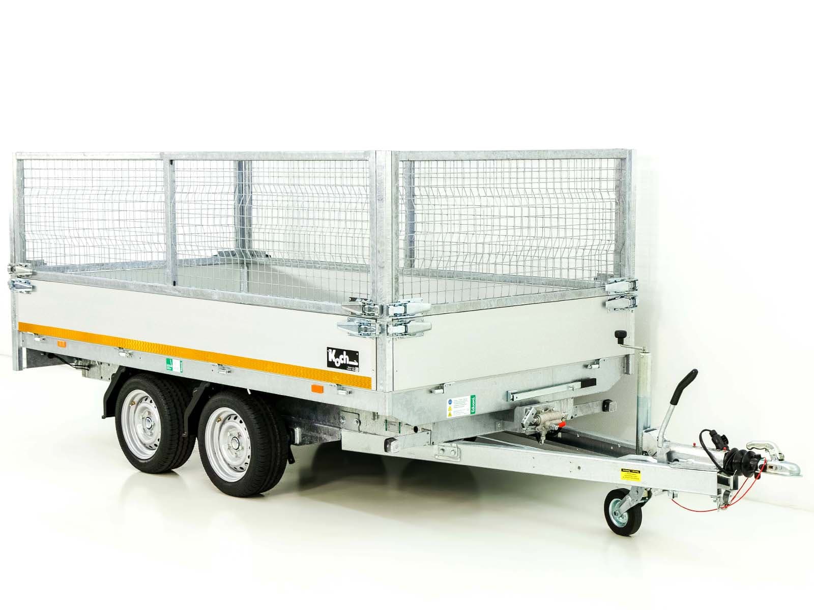Eduard Heckkipper 160x311cm 2,0t | E+Hand Pumpe | Gitter 70cm - Neu
