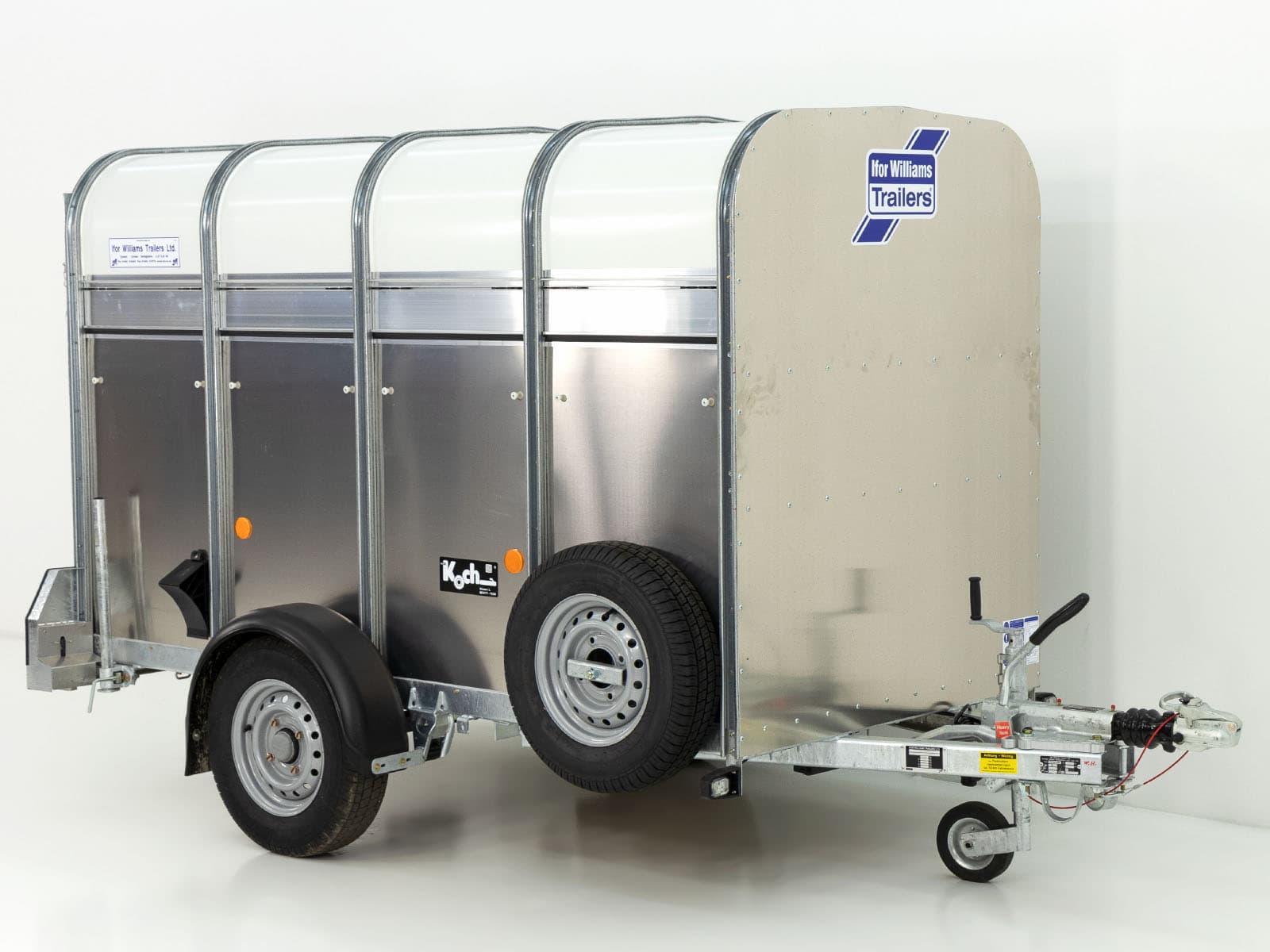 Ifor Williams Schaf- und Kälberanhänger P8G 124×250 cm Höhe: 153 cm | 1,4t - Neu