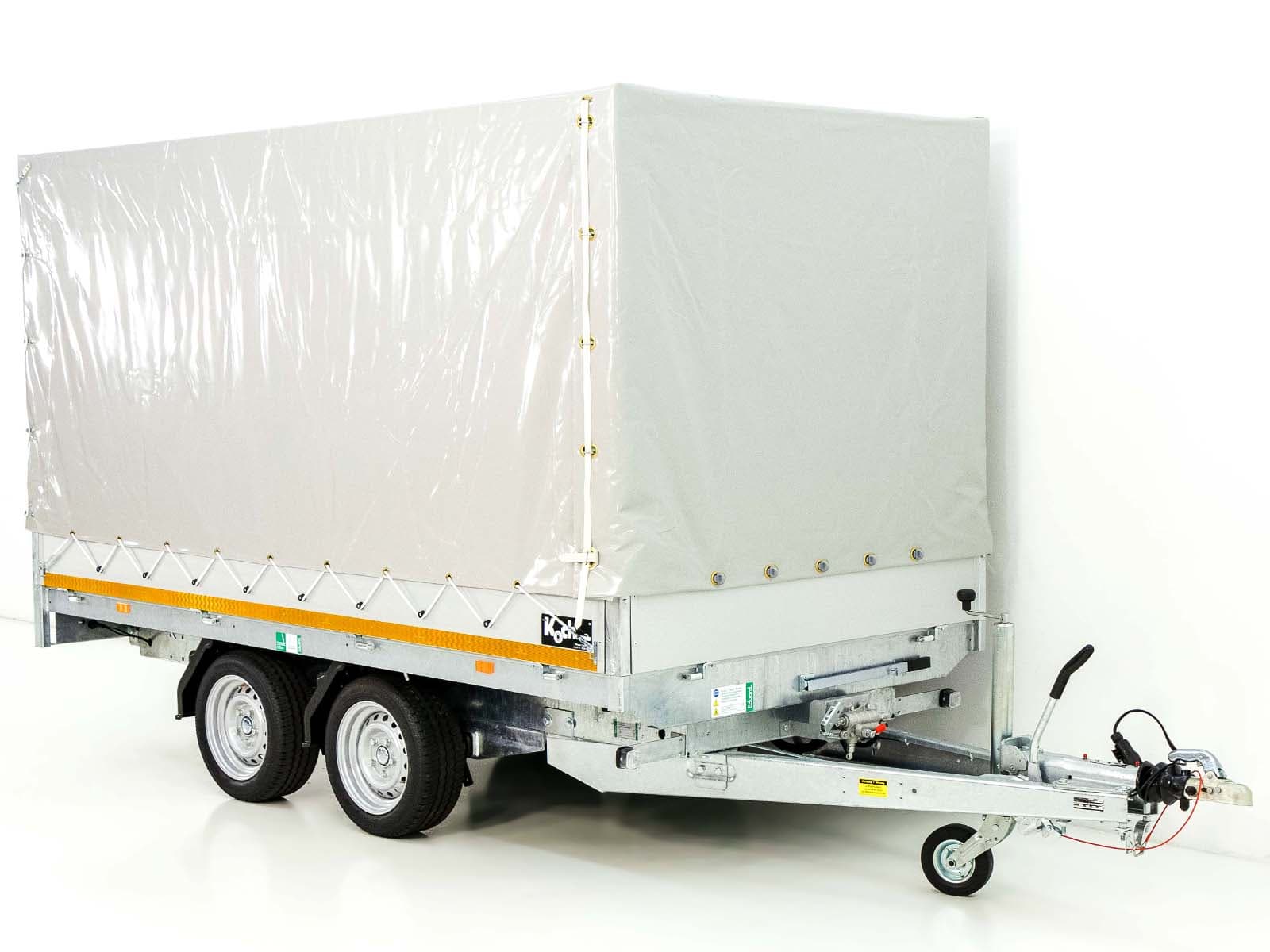 Eduard Heckkipper 160x311cm 2,7t | E+Hand Pumpe | Hochplane 160cm-Neu