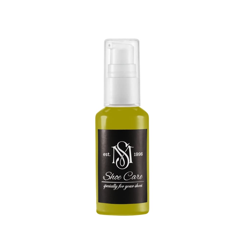 Aniline & Nappa Leather Restoring Balm NCS (S 3060-G80Y) (Pure Olive Tan), MAVI STEP Grease E03, Color & Texture Preserve