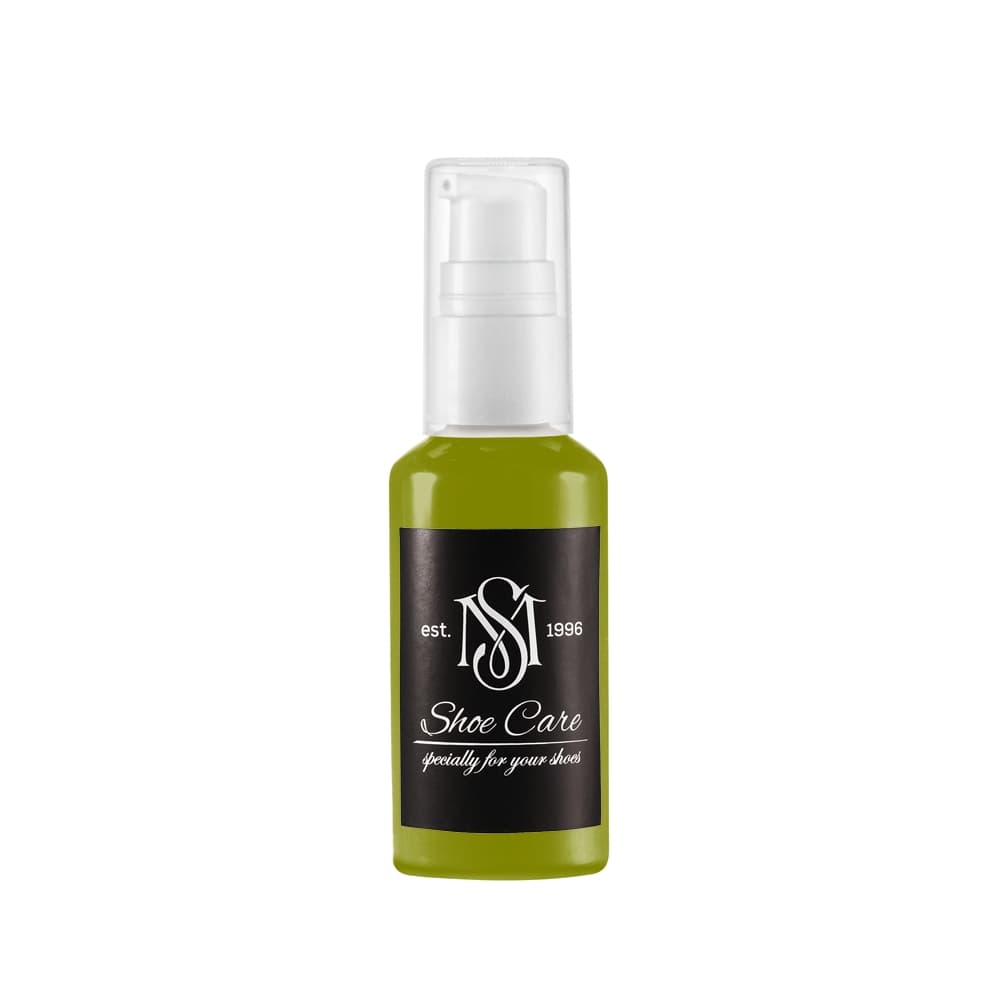 Aniline & Nappa Leather Restoring Balm NCS (S 3560-G60Y) (Black Olive Yellowish), MAVI STEP Grease E03, Color & Texture Preserve