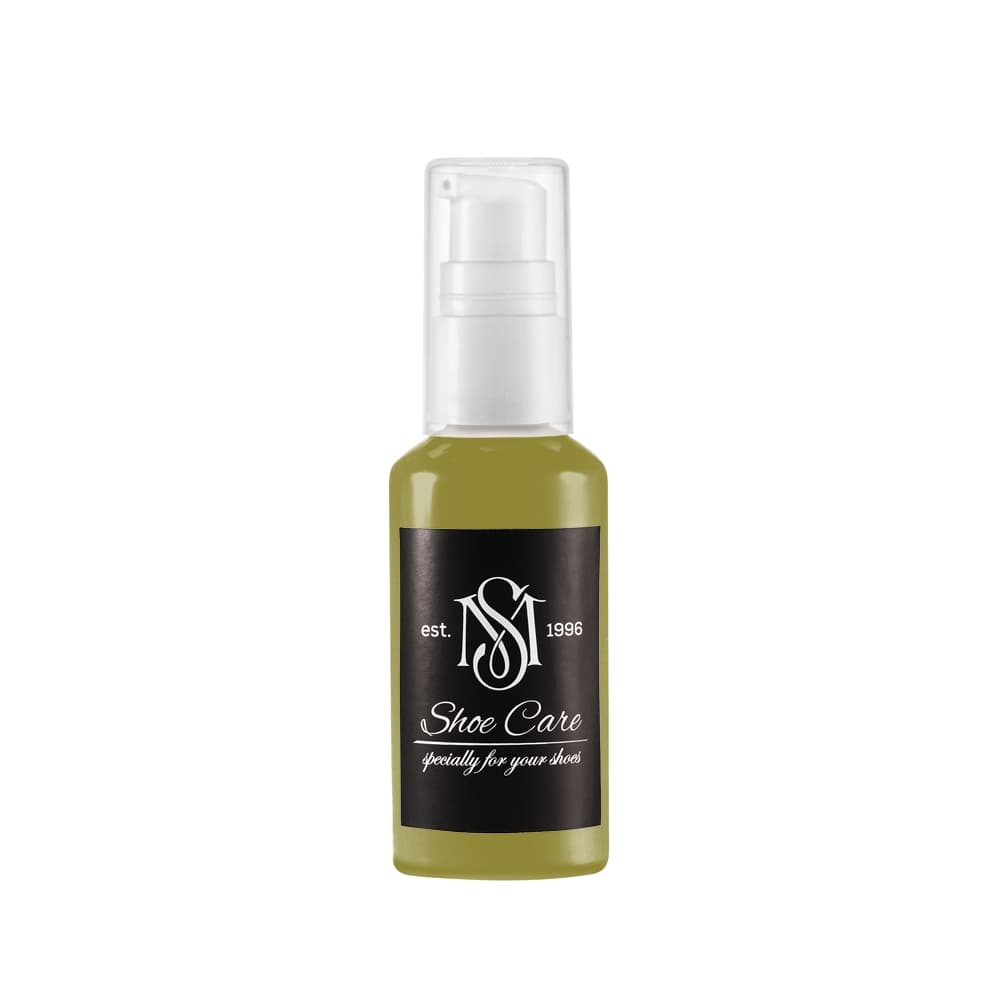Aniline & Nappa Leather Restoring Balm NCS (S 4040-G80Y) (Deep Olive Tan), MAVI STEP Grease E03, Color & Texture Preserve