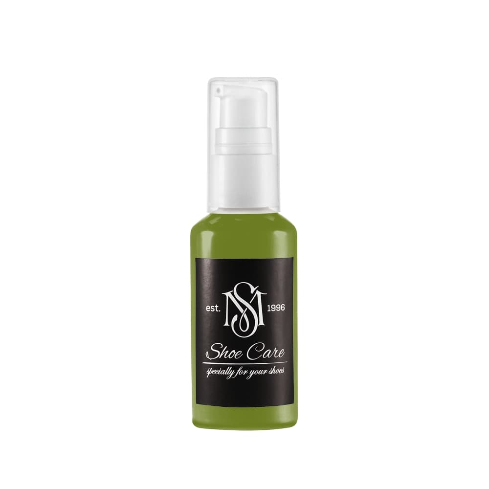 Aniline & Nappa Leather Restoring Balm NCS (S 4050-G50Y) (Charred Olive), MAVI STEP Grease E03, Color & Texture Preserve